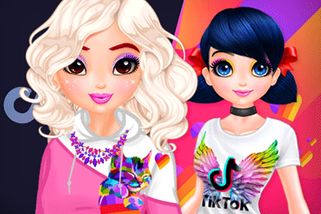 Jeu Filles TikTok vs Filles Likee