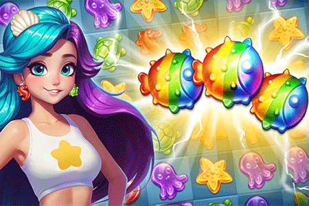 Jeu Underwater Adventures Match 3