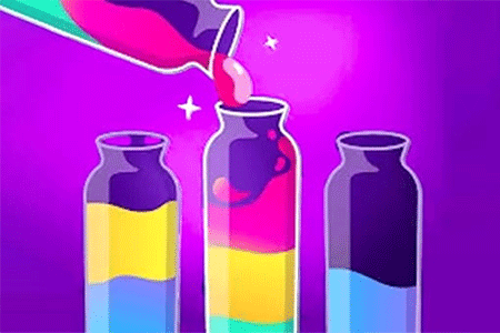 Jeu Water Color Sort