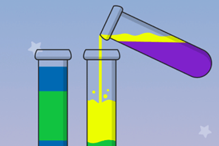 Jeu Water Color Sort Online