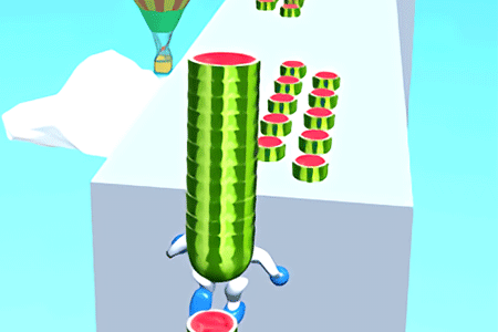 Jeu Course de Melon 3D