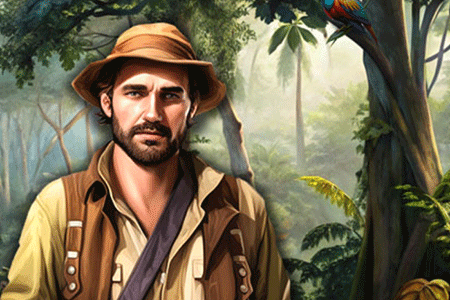 Jeu Objets Cachés Quête en Jungle sauvage