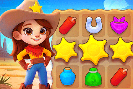 Jeu Wild West Match