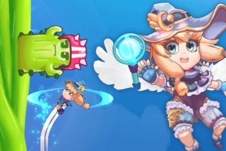 Jeu Witch Jump