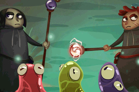 Jeu Sorciers vs Créatures des Marais
