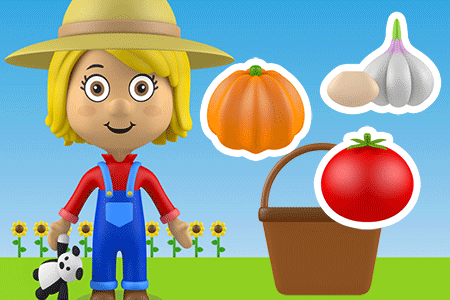 Jeu Alice Noms des Légumes