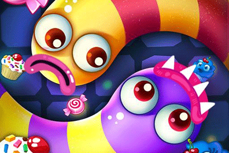 Jeu Wormate.io Sweetness Multijoueur