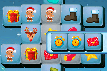 Jeu Xmas Mahjong Trio Solitaire