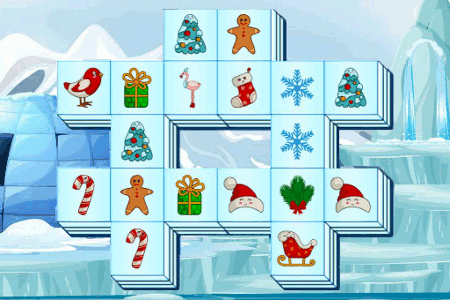 Jeu Triple Mahjong de Noël