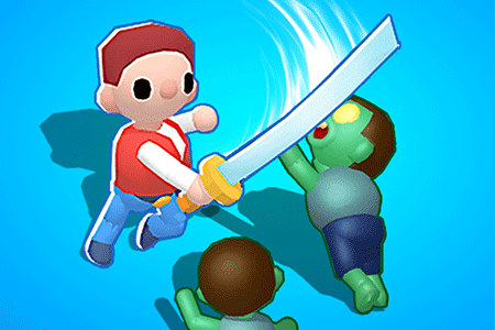 Jeu Zombie Killer Draw Puzzle