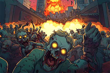 Jeu Zombie Siege.io