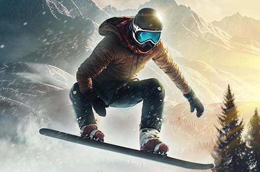 Jeu Le Roi du Snowboard 2024: Dévalez les Pentes Enneigées!