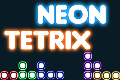 Jeu Néon Tetrix: Le Puzzle Lumineux