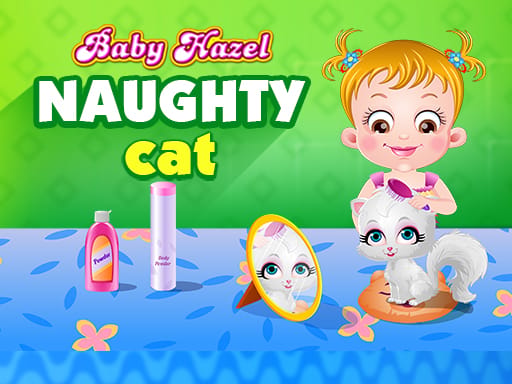 Jeu Bébé Hazel et son Chat Espiègle