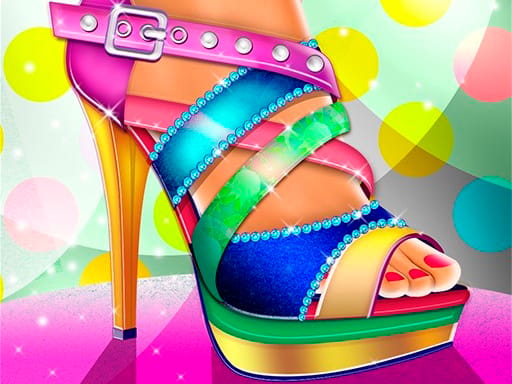 Jeu Créateur de Chaussures à Talons Hauts
