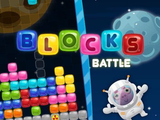 Jeu Bataille de Blocs Cosmique