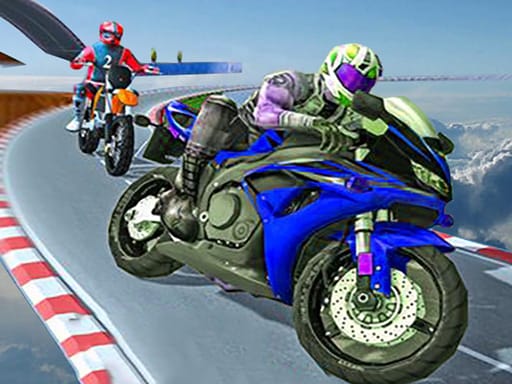 Jeu Maître des Cascades à Moto 3D: Défis Extrêmes sur Pistes Zigzag