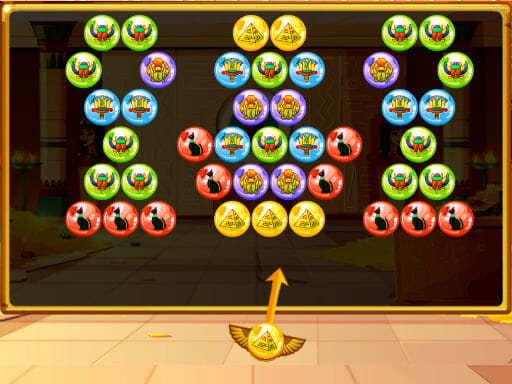 Jeu Bubble Shooter Ã‰gypte