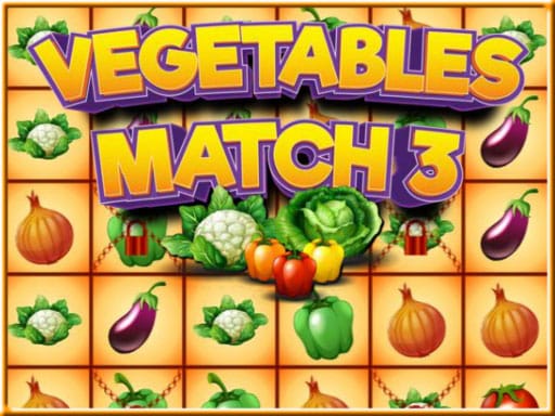 Jeu Légumes en Folie: Match 3 Végétal