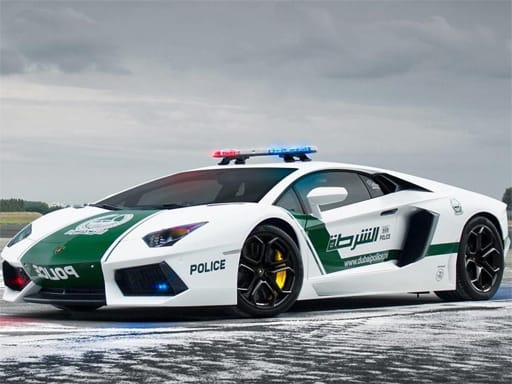 Jeu Voitures de Police Puzzles