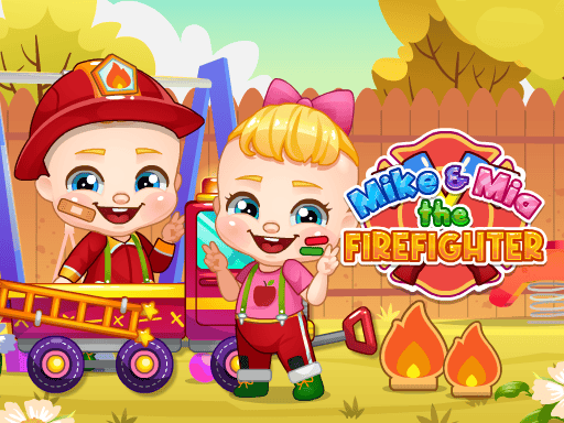 Jeu Mike et Mia : Les Héros Pompiers
