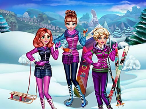 Jeu Vacances à la Montagne: Styliste des Princesses d