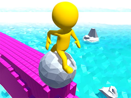 Jeu Roule & Évite 3D: Défi de Balle