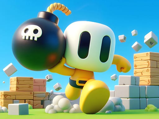 Jeu BOMBAMAN 3D : Explosions et Aventures en 3 Dimensions