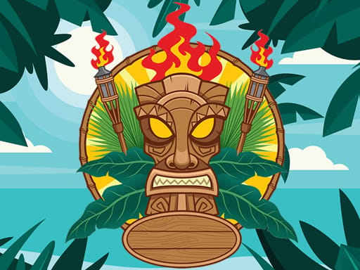 Jeu Tiki Tropical: Aventure Match 3 Colorée