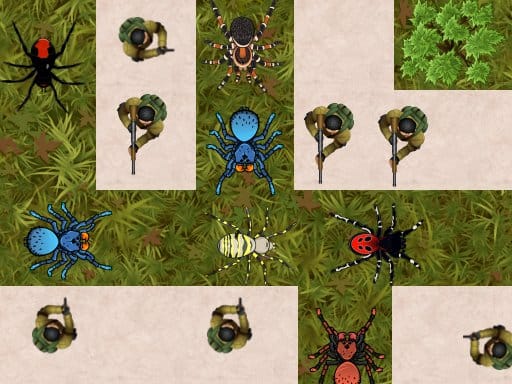 Jeu Défense Anti-Araignées: La Menace Mutante
