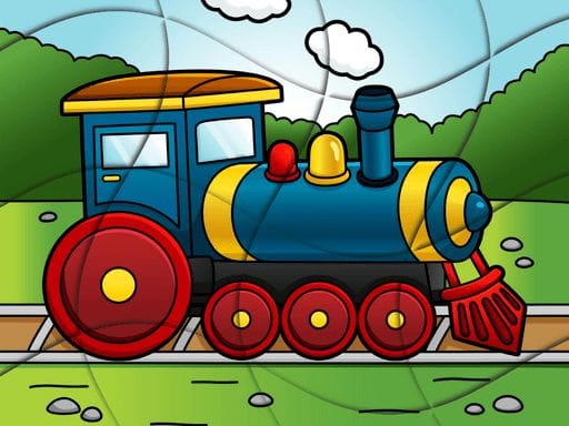Jeu Puzzle Transport Ondulé