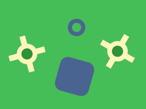 Jeu Cube Volant: Défi des Anneaux