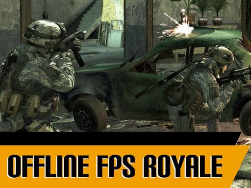 Jeu Royale FPS Hors-Ligne: Survie et Élimination