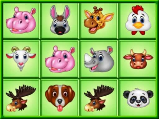 Jeu Animaux Mahjong
