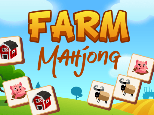Jeu Mahjong de la Ferme: Assemblez les Tuiles Champêtres!