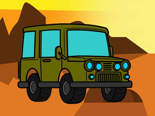 Jeu Livre de Coloriage Tout-Terrain