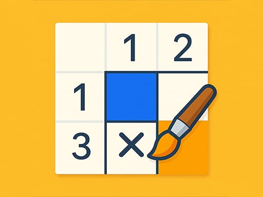 Jeu Nonogram Coloré: Puzzle Logique en Pixels