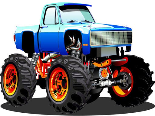 Jeu Puzzle Monster Truck Extrême