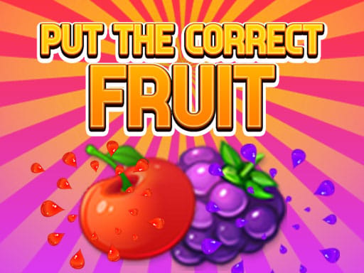 Jeu Fruits et Paniers
