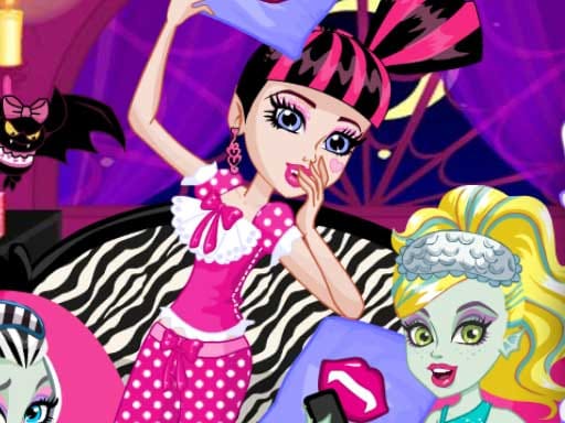 Jeu Soirée Pyjama Monstrueuse et Grimaces Délirantes