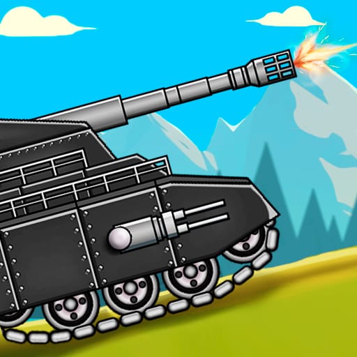 Jeu Fureur de Tanks: Bataille de Boss en 2D