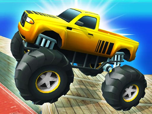 Jeu Cascades de Monster Truck au Port