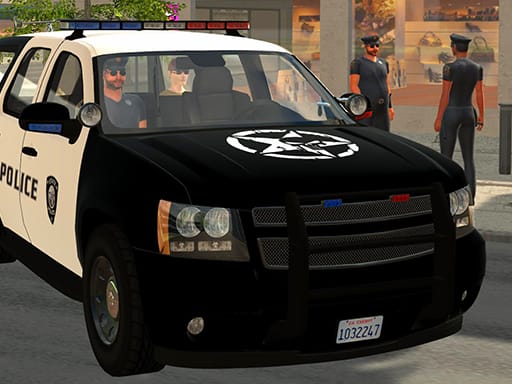 Jeu Simulateur de SUV de Police Américaine