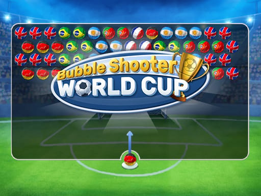 Jeu Bubble Shooter Coupe du Monde de Football