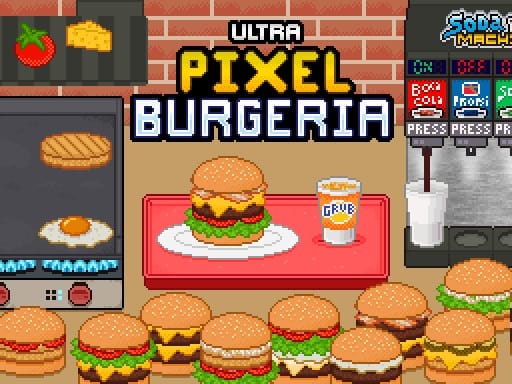Jeu Ultra Pixel Burgeria - Le Maître des Burgers
