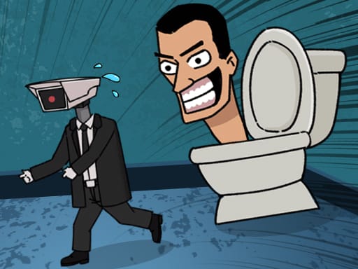 Jeu Dortoir Hanté: La Bataille des Toilettes Skibidi