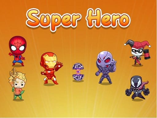 Jeu Fusion de Super-Héros: Combattez et Récoltez des Trésors!