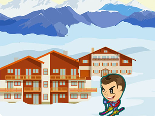 Jeu ZigZag Snow Ski