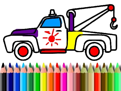 Jeu Coloriage de Camions Fantastiques
