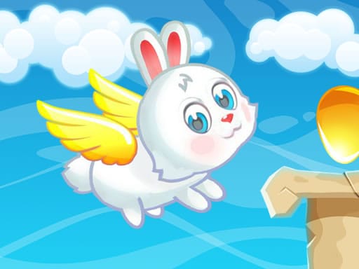 Jeu Lapin de Pâques Volant